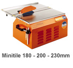 Minitile 180 - 200 - 230 mm